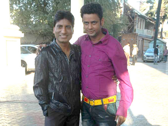 raveena and arshad on the sets of star plus amul comedy ka maha muqabala 8