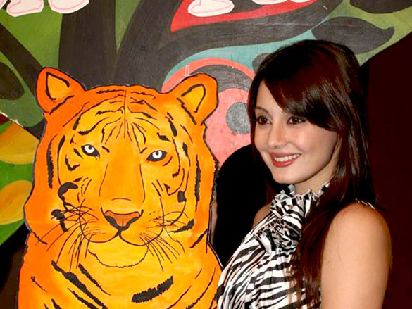 minissha lamba supporting the cause of save our tigers 4