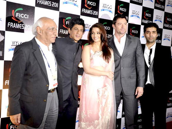shahrukh aishwarya and hugh jackman at ficci frames 2011 seminar 2