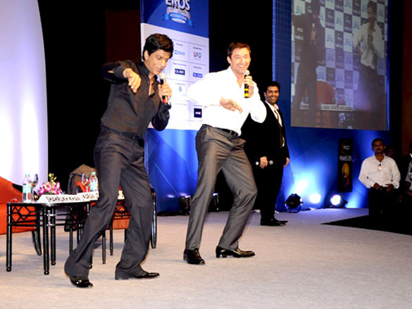 shahrukh aishwarya and hugh jackman at ficci frames 2011 seminar 5