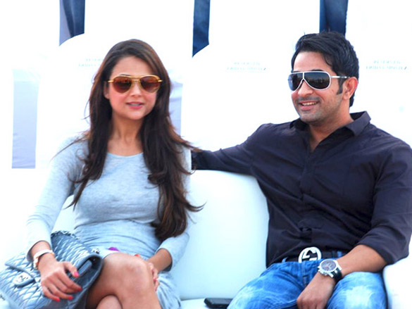 arbaaz malaika and amrita at jindal polo tournament 6