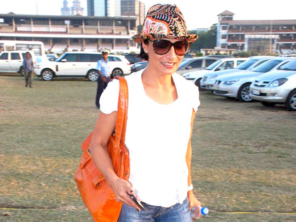 arbaaz malaika and amrita at jindal polo tournament 11
