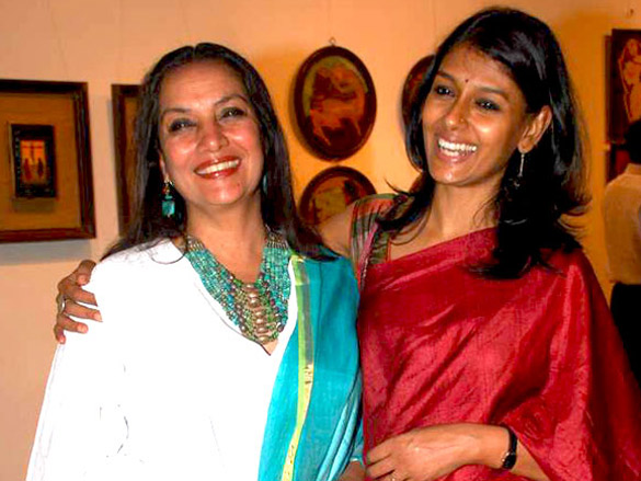 nandita das and shabana azmi at jatin das art showcase 4