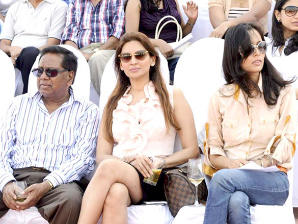 randeep hooda at india vs england polo match 6