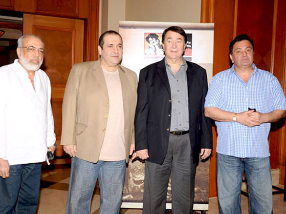 rishi randhir and rajeev at iifa raj kapoor event 10