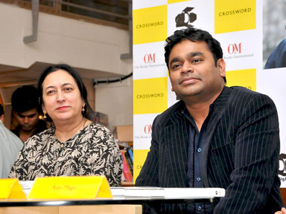 a r rahman at book signing and reading at crossword 2