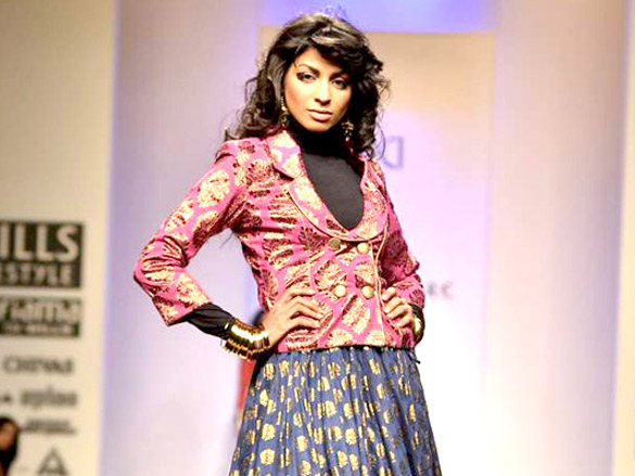 anita dongres show at wills lifestyle india fashion week 2011 day 5 6