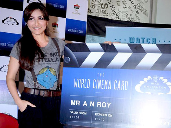 soha anurag and shyam benegal unveil taj enlighten the world cinema card 4