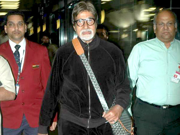 big b and rakesh roshan spotted at mumbai airport 2