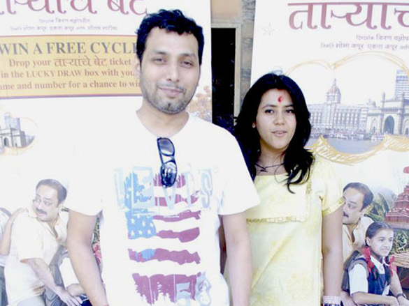 ekta kapoor promotes her marathi movie 2