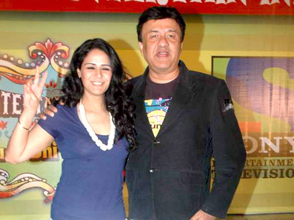 mona and anu malik at press meet of entertainment ke liye kuch bhi karega 2