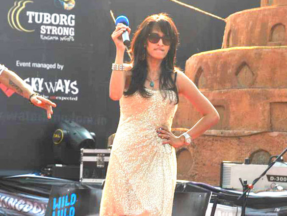 anita and rannvijay at water kingdom 4