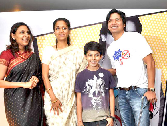 shaan and darsheel at anti tobacco campaign with salaam bombay foundation 3