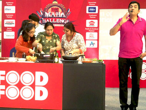 sanjeev kapoor at the maha challenge of cooking 5