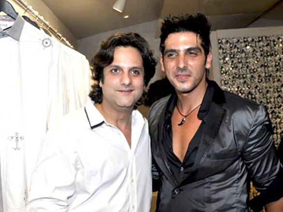 arjun fardeen vivek zayed and dia at rohit rahul gandhis store launch 9