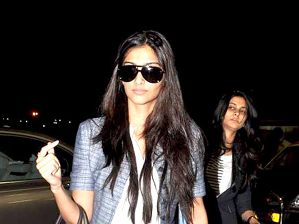 sonam and rhea kapoor leave for 64th annual international cannes film festival 5