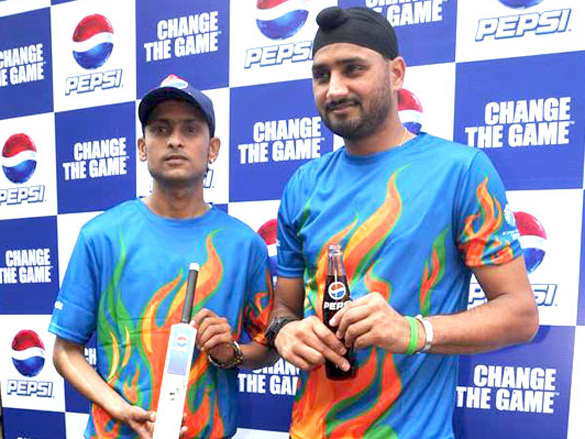 harbhajan singhs pepsi promotional event change the game 3