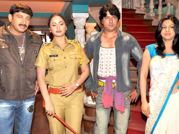kader khan shoots for andha kanoon 6