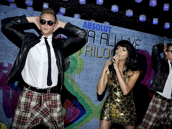 nadia ali performs at trilogy 5