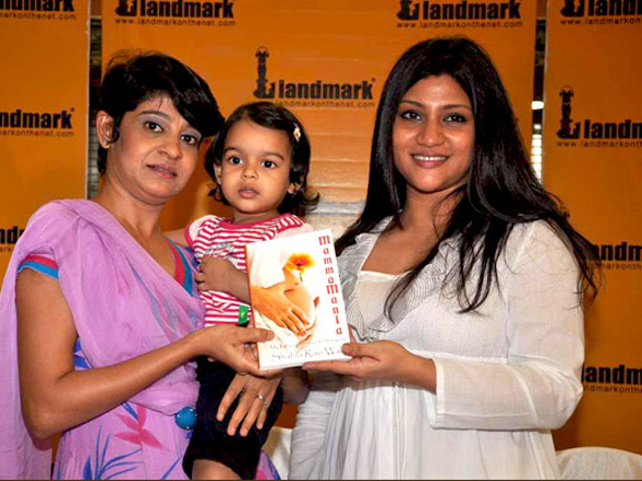 konkona sen sharma launches shabia ravi walias book mamma mania 2
