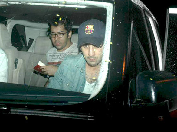 ranbir kapoor snapped at pvr 4