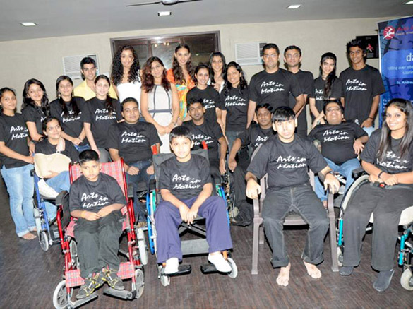 miss india hasleen kaur at arts in motion dance event 2