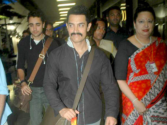 aamir and imran khan snapped at international airport 2