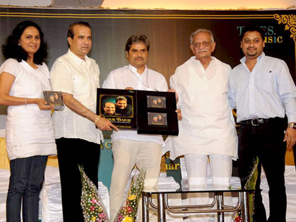 gulzar vishal bhardwaj and suresh wadkar at barse barse album launch 2