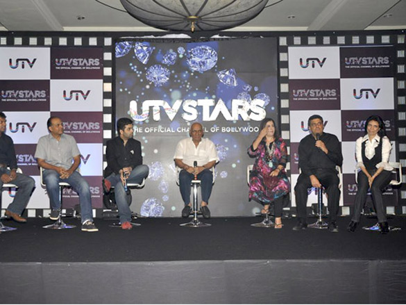 yash chopra karan ashutosh and farah launch utv stars channel 3
