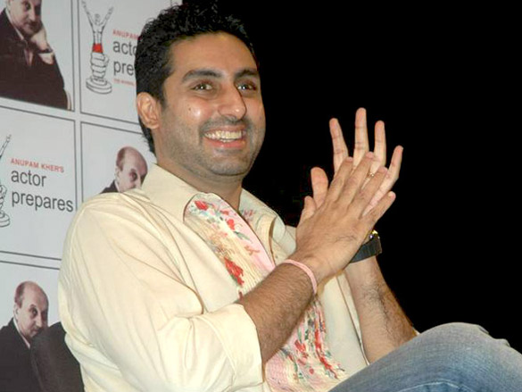 abhishek teaches at anupam khers actor prepares 5