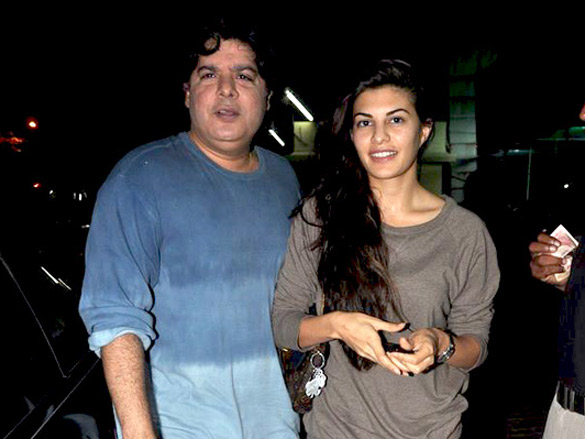 sajid khan and jacqueline snapped at pvr juhu 2