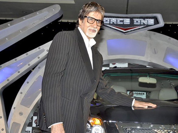 amitabh bachchan launches force one suv 6