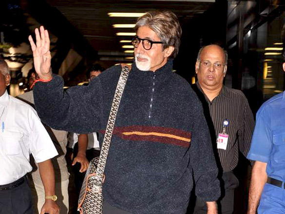 big b snapped yet again with designer sling 7