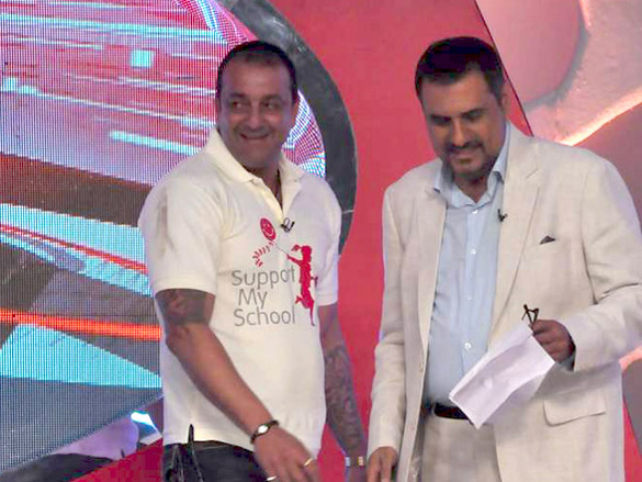 sanjay dutt sachin and others at ndtvs suppport my school telethon 5