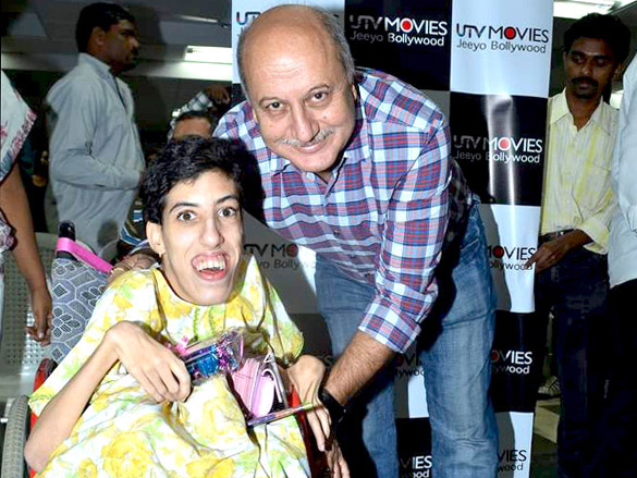 anupam kher at the screening of havai dada for kids of adapt 5