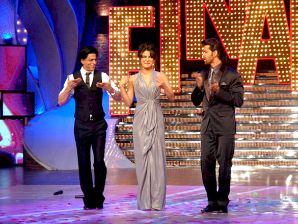 srk priyanka and hrithik at the just dance finale 3