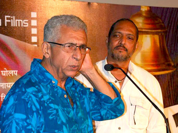 nana patekar and naseeruddin at marathi film music launch 6