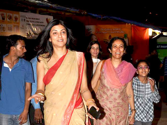 sushmita sen at durga pooja 7