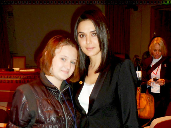 preity at the international forum in moscow 3