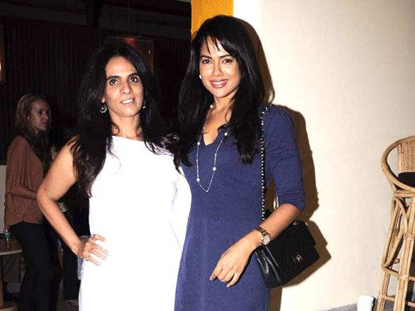 abhishek sonali sameera and eesha at anita dongres cafe launch 7