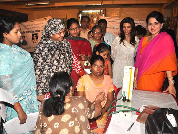 shaina nc and rhea pillai at ngo event 7