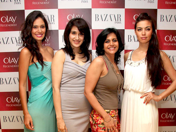 celebs grace olay anti ageing event 8