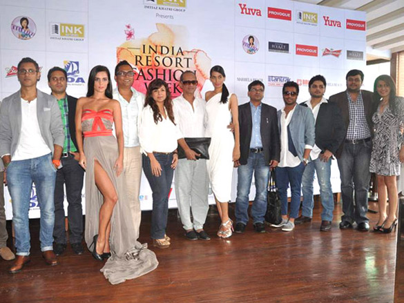 press meet of india resort fashion week 2