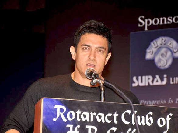 aamir khan at rotaract club of h r colleges personality contest 13