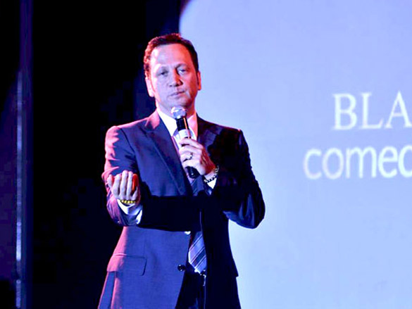 hollywood actor rob schneider at black dog comedy evening 2
