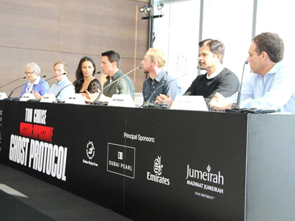 mission impossible ghost protocol press conference at burj khalifa 2
