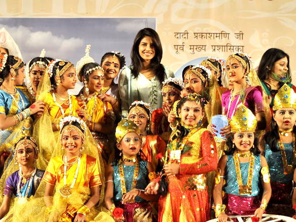 priyanka chopra graces brahma kumaris 75th year celebrations 2