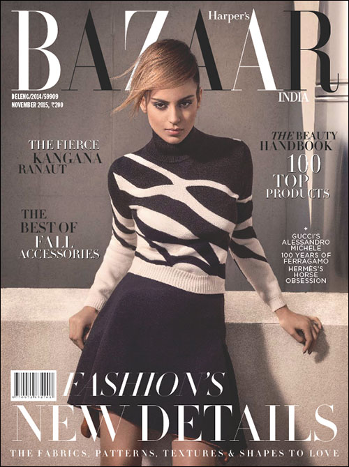 Check out: Kangna Ranaut sizzles on the cover of Harper’s Bazaar
