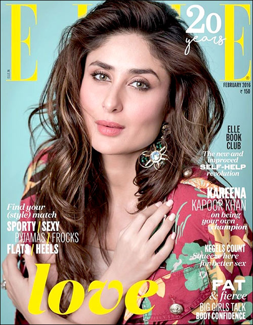 check out kareena kapoor khan on the cover of elle india 2