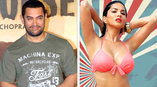 Aamir Khan comes to Sunny Leone’s rescue